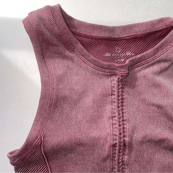 OFFLINE By Aerie Seamless Macrame Longline Sports Bra in Earthen Small - Picture 3 of 13